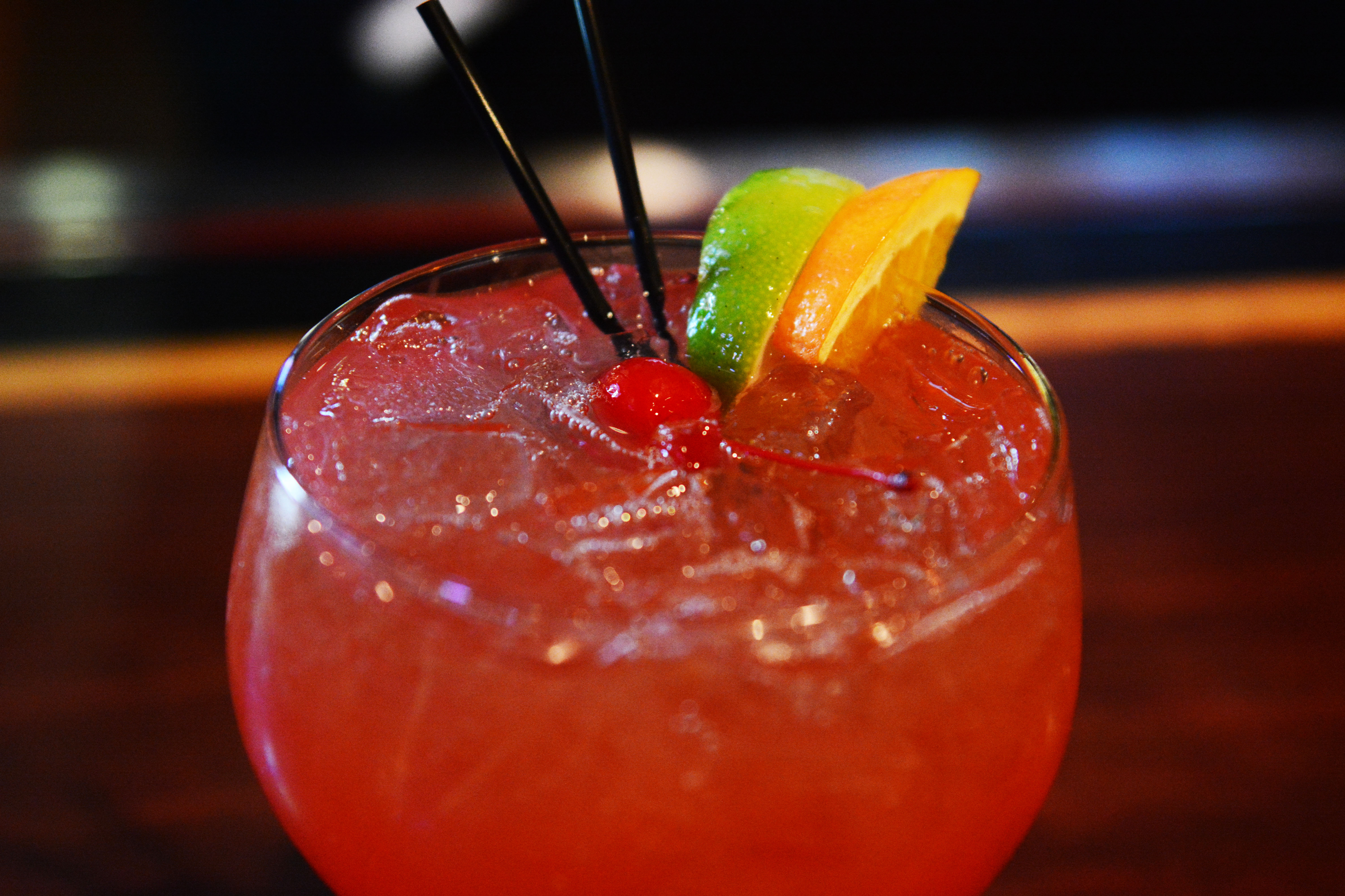 Margaritas and drinks at Los Rancheros