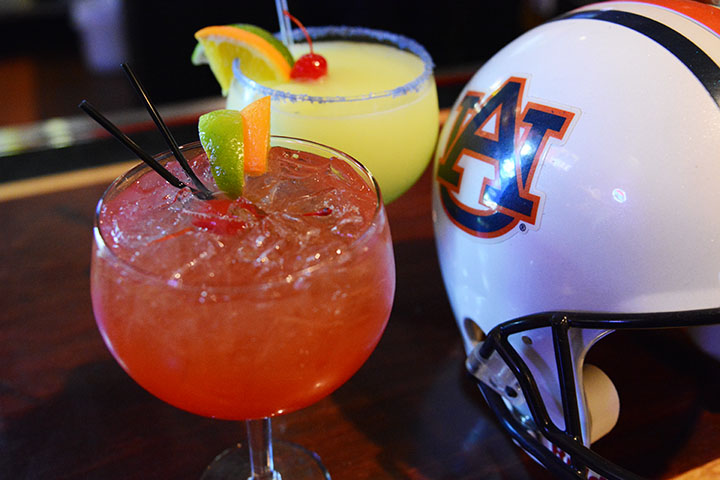Margaritas and drinks at Los Rancheros