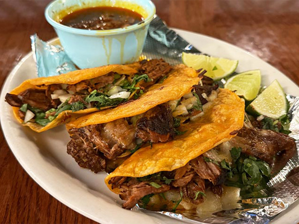 A traditional Mexican dish from Los Rancheros